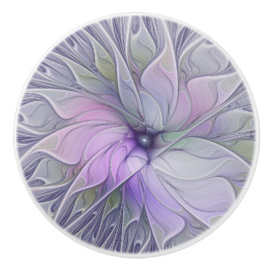 Enastående, modern Abstrakt Fractal Art Flower Knopp