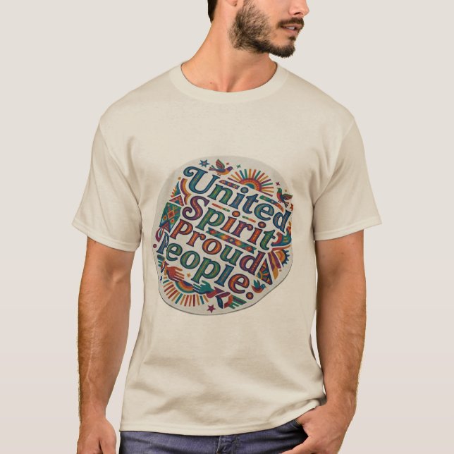 Enat Andemening, Stolta Människor T Shirt (Framsida)