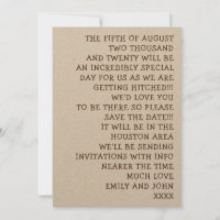 Enbart Ord informell och Roligt Bröllop