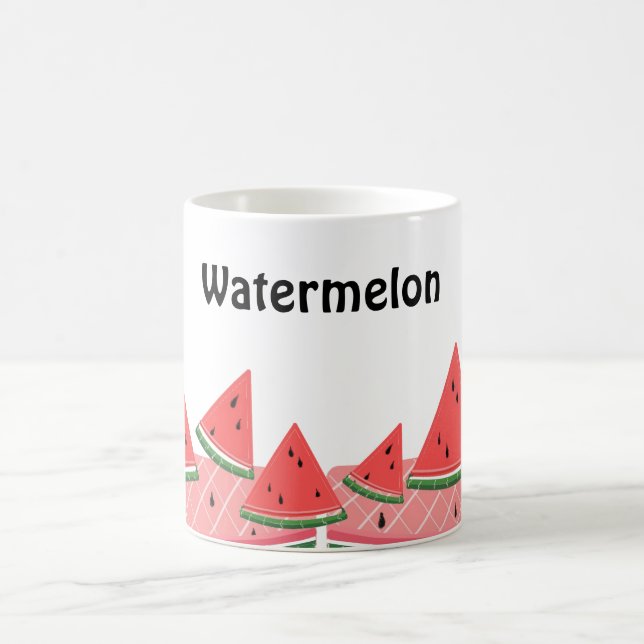 Enbart vattenmelon kaffemugg (Center)