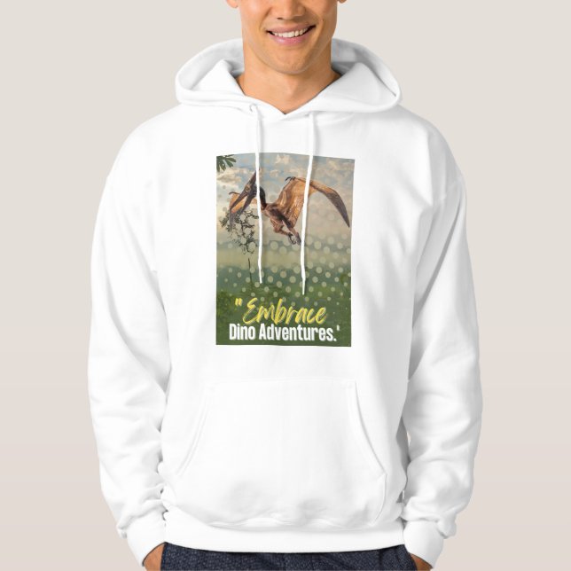 ENBRACE DINO ÄVENTYR HOODIE (Framsida)