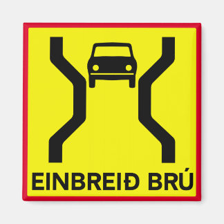 Enbreddsbrygga, trafiksignal, Island Magnet
