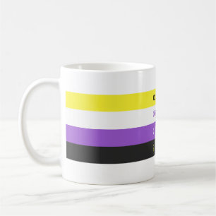 Enby Binary Mugg