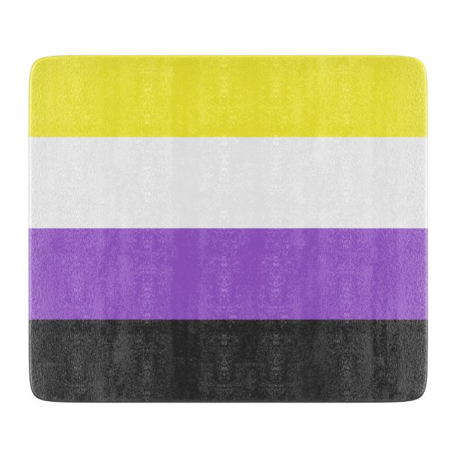 Enby-Flagga (icke-binärt Pride) (Framsidan)