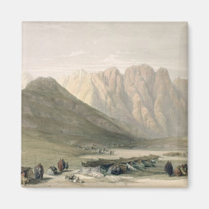 Encampment av detSaid, Mount Sinai, Februar Magnet