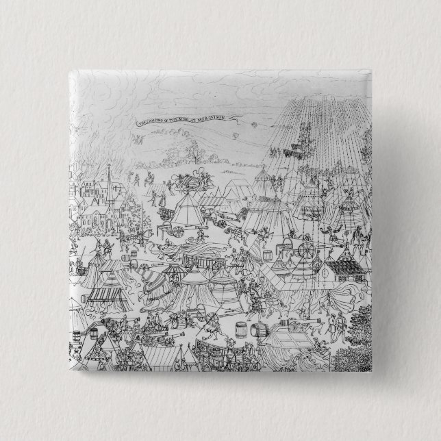 Encampmenten av kungen Henry VIII på Marquison Knapp (Framsida)