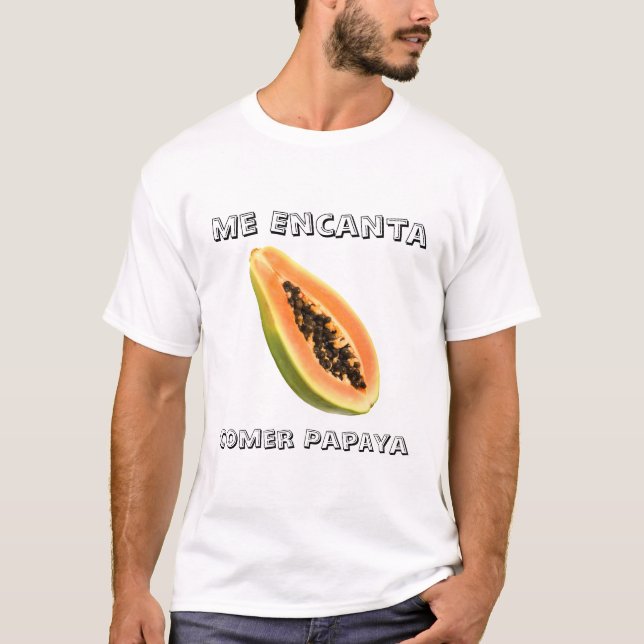 Encanta Papaya Tee (Framsida)