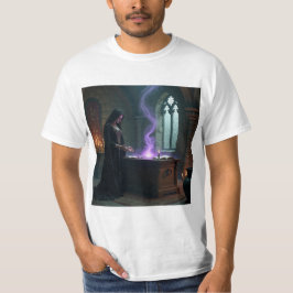 Encantamientos de la Noche: Diseño de Brujería Mís T Shirt
