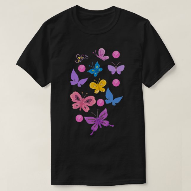 Encanto butterfly-dekal t shirt (Design framsida)