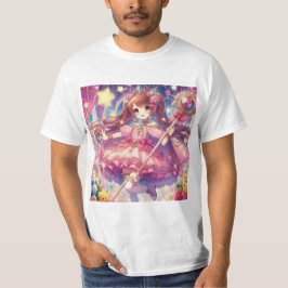 Encanto mágico: bruja estilo anime t shirt
