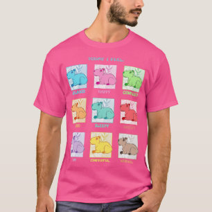 Encanto the Many Moods of Chispi the Capybara T Shirt