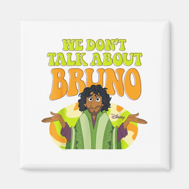 Encanto - Vi pratar inte om Bruno  Magnet (Framsidan)