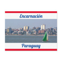 Encarnación, Paraguay vykort