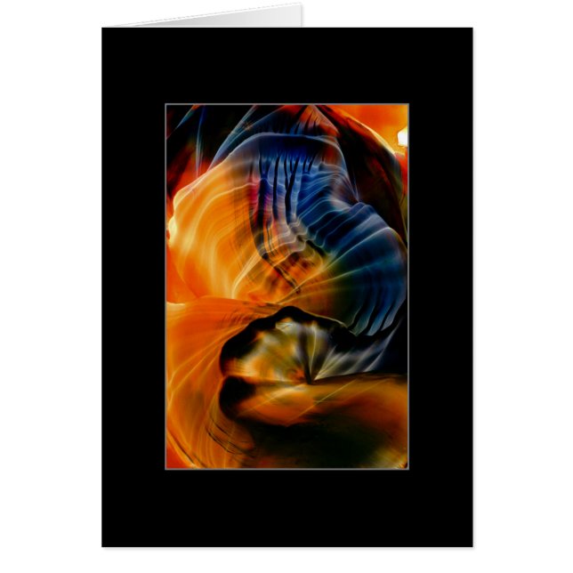 Encaustic 1381 hälsningskort (Framsidan)