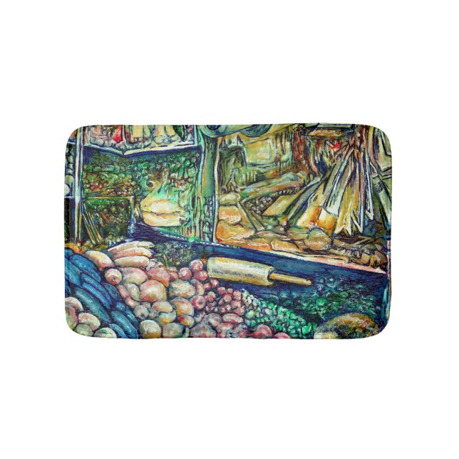 Enceladus Badrumsmatta (Framsidan)