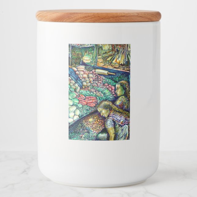 Enceladus Mat Etikett (Framsida)