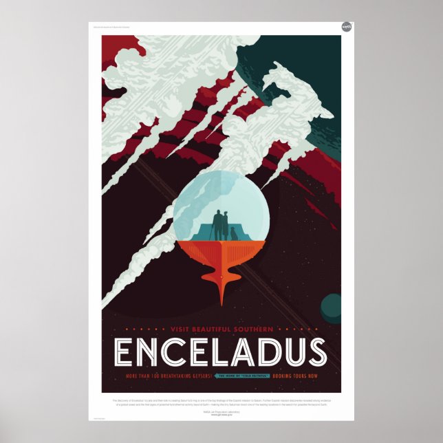 Enceladus Poster (Framsidan)