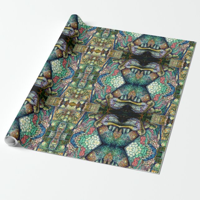 Enceladus Presentpapper (Utrullad)