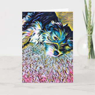 Encentmynt den Morkie notecarden Kort