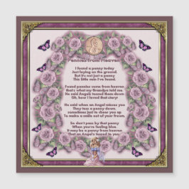 Encentmynt från himmelängelmagneten