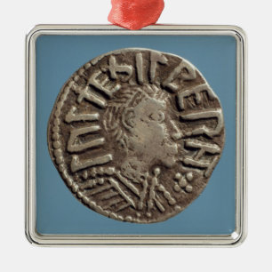 EncentmyntAethelberht Anglo-Saxon kung East Julgransprydnad Metall