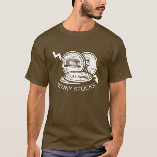 Encentmyntaktiemarknadskjorta Tee Shirt