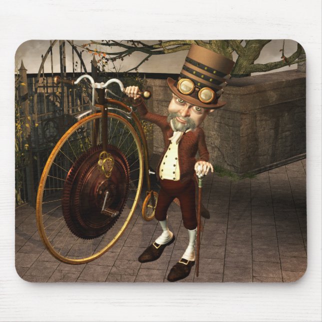 EncentmyntFarthing Steampunk Musmatta (Framsidan)