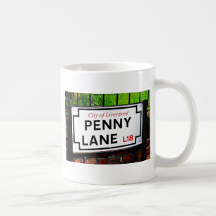 encentmyntlanen Liverpool England undertecknar Kaffemugg