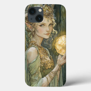 Enchanald Emerald Fairy Crystal Boll Fantasy Art