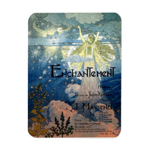 Enchanment art nouveau magi magnet
