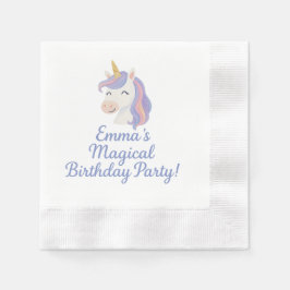 Enchante Periwinkle Party Napkins Pappersservett