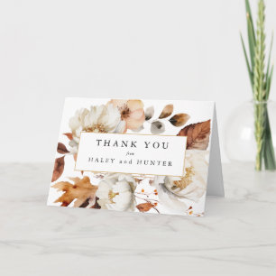 Enchanted Autumn Rustic Botanical Tack Kort