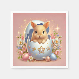 Enchanted Baby Bunny Napkins Pappersservett