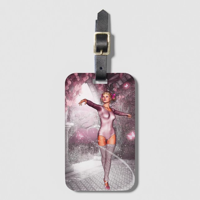 Enchanted Ballerina Bagagebricka (Framsida vertikal)