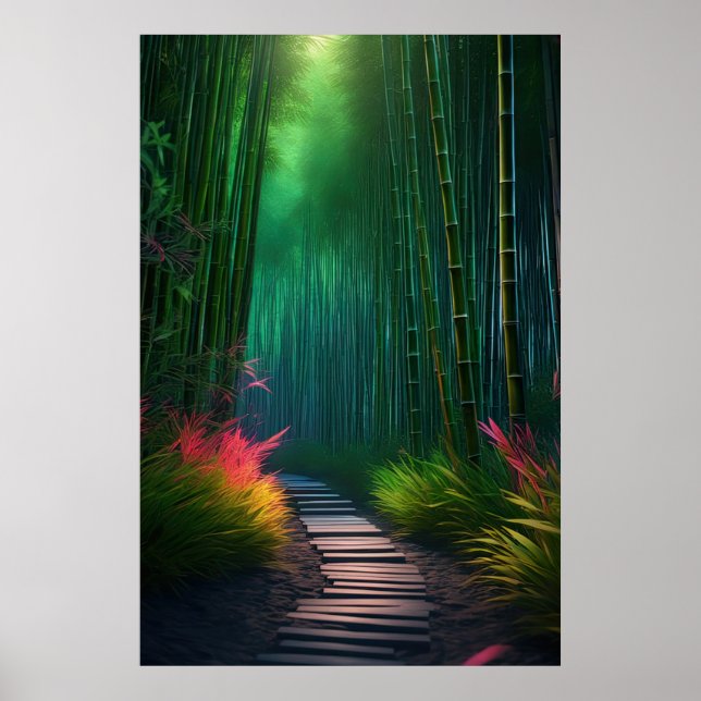 Enchanted Bamboo Wonderland Poster (Framsidan)