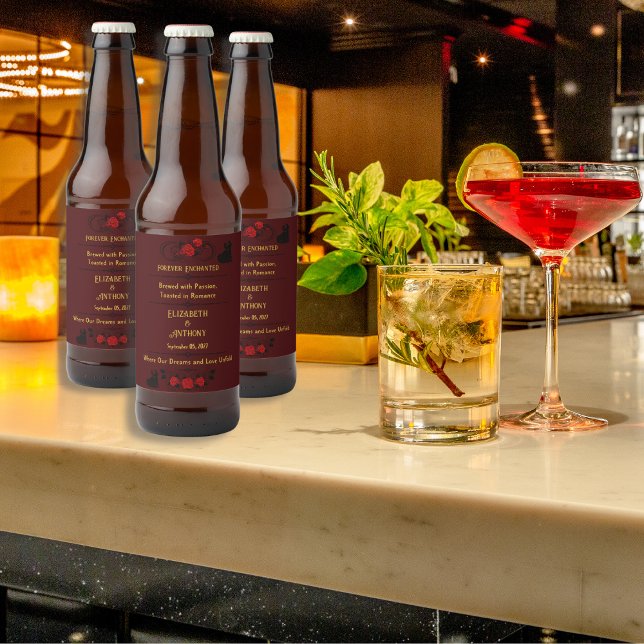 Enchanted Brew Ölflaska Etikett (Skapare uppladdad)