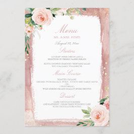  Enchanted Bröllop Middag Party mottagning Meny