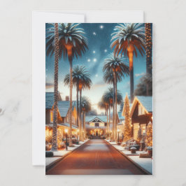 Enchanted California Christmas: Modern Wonderland Julkort