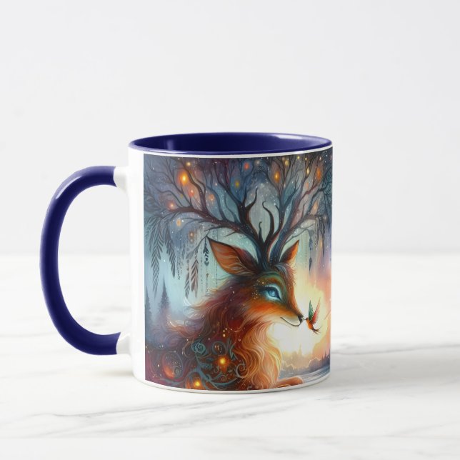 Enchanted Castle Winter Art Mugg (Vänster)