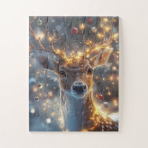 Enchanted Christmas Reindeer Puzzle