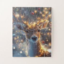 Enchanted Christmas Reindeer Puzzle Pussel