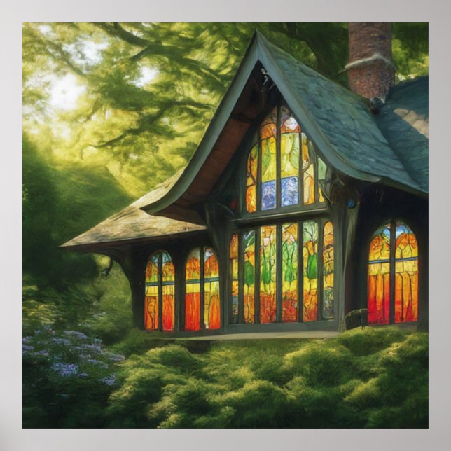 Enchanted Cottage Poster (Framsidan)