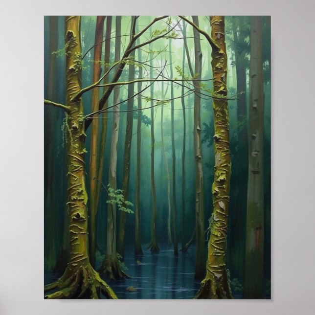 Enchanted Emerald Sanctuary: Poster (Framsidan)