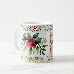 Enchanted Evergreen Elegance jul Kaffemugg