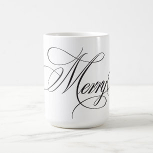Enchanted Evergreen Elegance jul Magisk Mugg