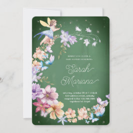 Enchanted Fairy Baby Shower Inbjudningar