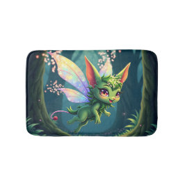 Enchanted Fairy Critter – Magical Forest Sprite  Badrumsmatta