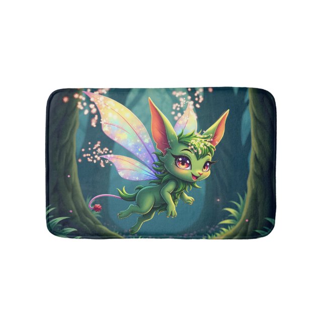 Enchanted Fairy Critter – Magical Forest Sprite  Badrumsmatta (Framsidan)