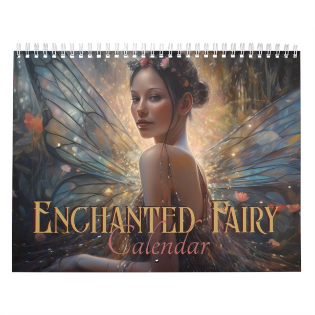 "Enchanted Fairy Fantasy Fae Women 2024" Kalender (Omslag)