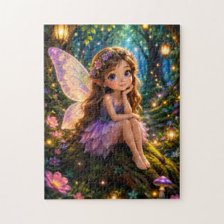 Enchanted Fairy Forest Jigsaw Puzzle Pussel